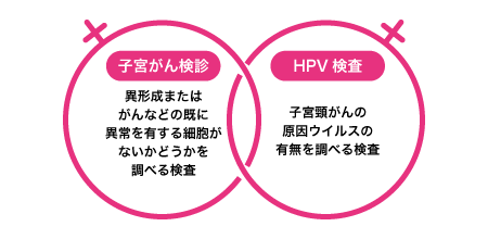異子宮がん検診とHPV検査でわかること